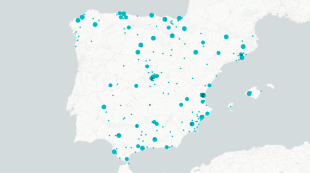 Los municipios con más suerte en la Lotería de Navidad