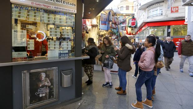Gasto medio de los españoles en la Lotería de Navidad