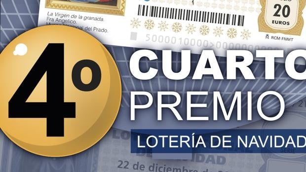 El número 91179, segundo cuarto premio de la Lotería de Navidad