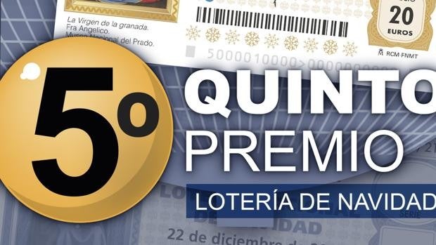El 34345, séptimo quinto premio de la Lotería de Navidad 2021