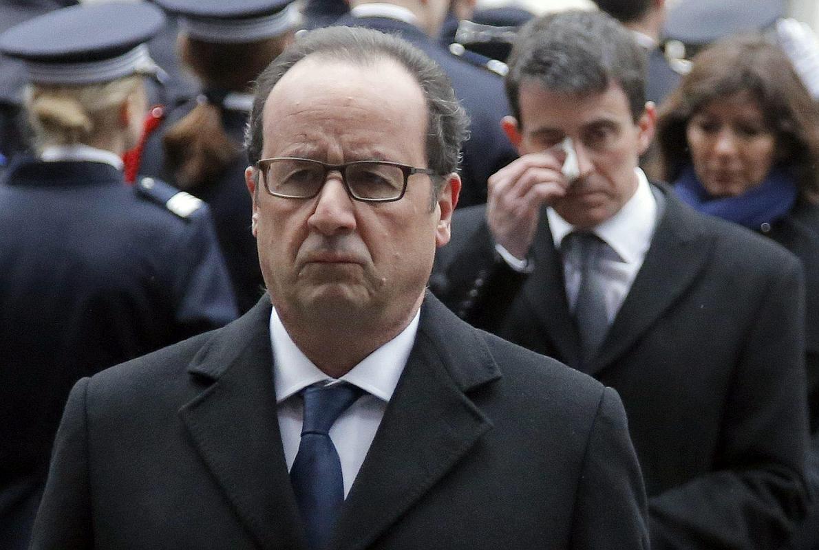 Hollande, desconsolado tras el ataque terrorista