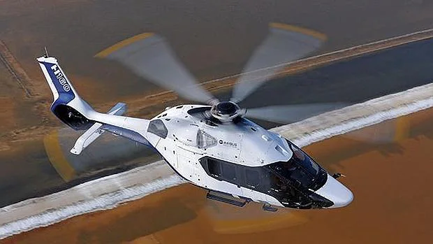 Líneas fluidas para el primer helicóptero de Peugeot