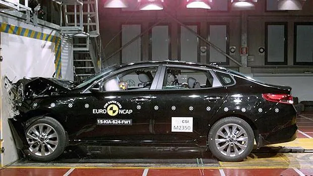 La berlina Kia Optima obtiene las cinco estrellas Euro NCAP