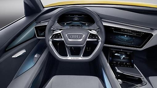 El salpicadero del Audi h-tron quattro concept anuncia nuevos diseños
