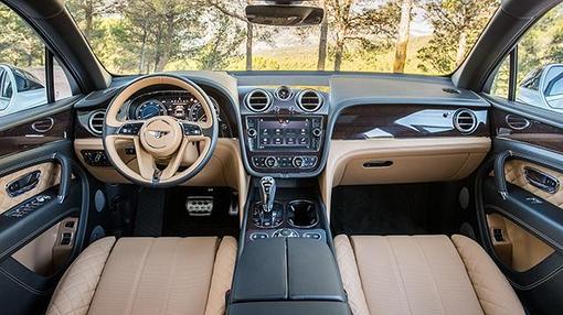 Interior del Bentley Bentayga