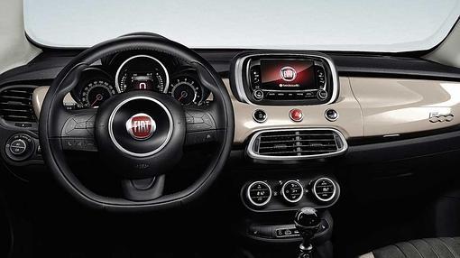Buena presentación y ergonomía en el Fiat 500X