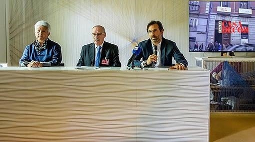 Kersti Urvois, Presidenta de Casa Decor, Luis Sánchez de Pedro, Consejero Delegado de Casa Decor, Joaquín Saéz-Messía, Director de Marketing Ford España