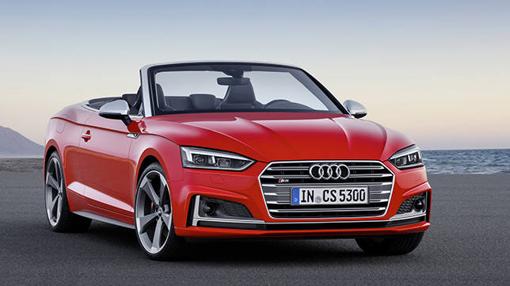 Más agresiva la imagen del nuevo Audi S5 Cabriolet