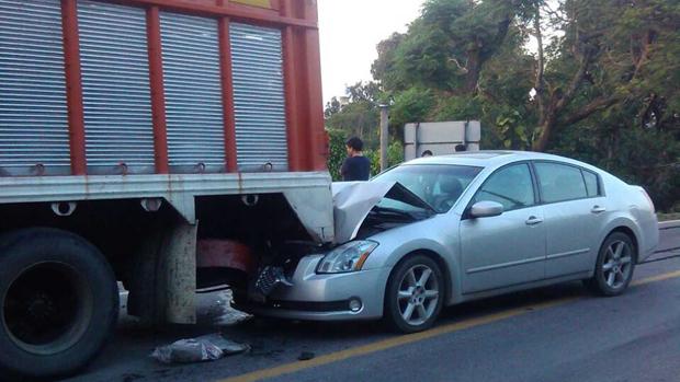 Distracciones y alcances, principales causas de accidente