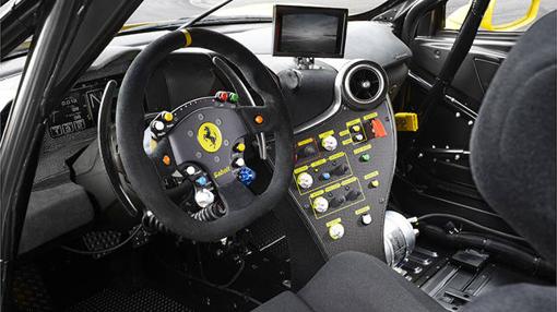 Todo preparado para correr en el Ferrari 488 Challenge