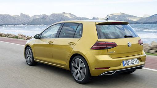 Las luces LED delate y detrás