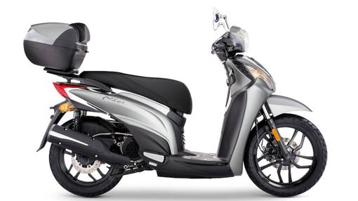 Kymco Miler 125 en color gris