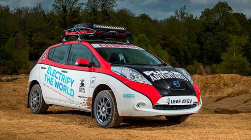 El Nissan Leaf AT-EV preparado para el desafío
