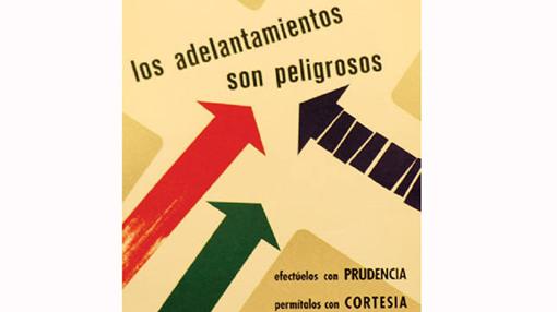 Los adelantamientos son peligrosos