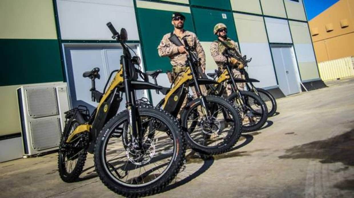 El Ejército Español se sube a la «moto-bike» eléctrica de Bultaco