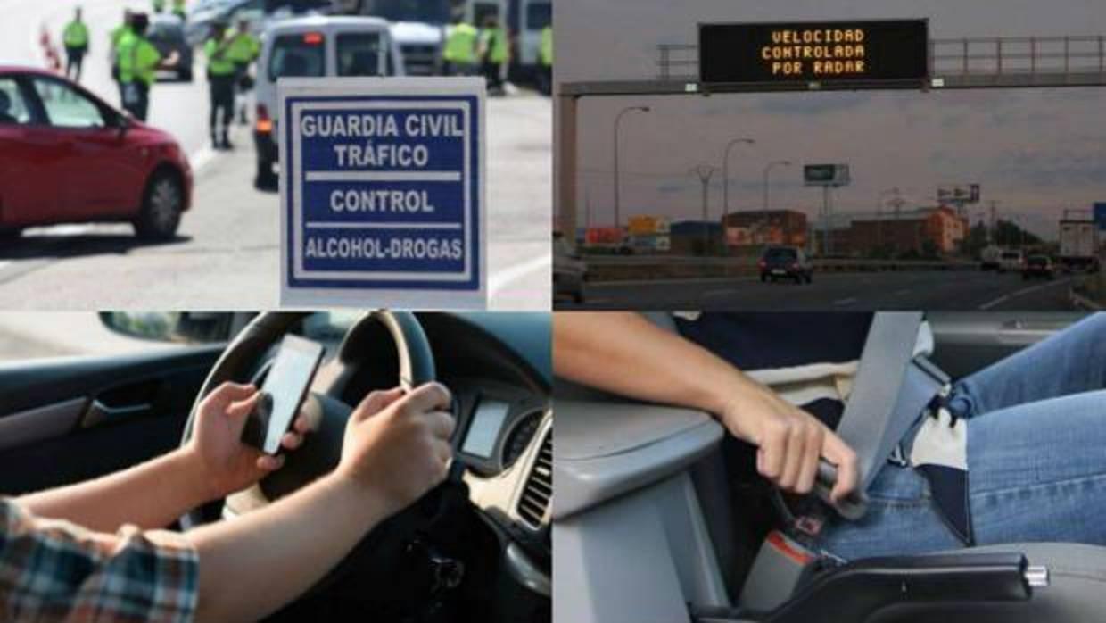 Drogas, velocidad, móvil y cinturón de seguridad: asignaturas pendientes para 2018