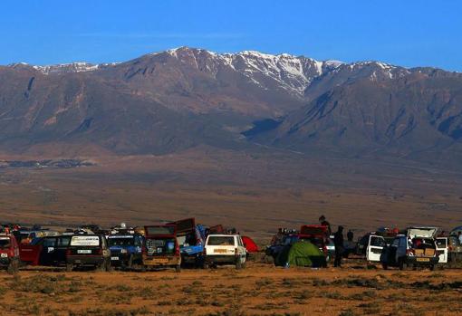 Un total de 400 Panda parten desde Madrid a la conquista del desierto