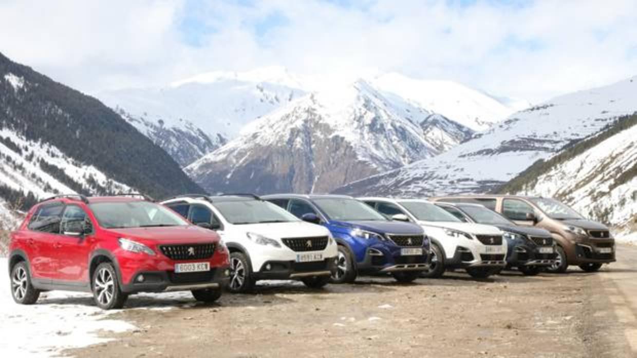 La gama SUV de Peugeot se enfrenta con éxito a la nieve, el hielo y el barro en el Valle de Arán