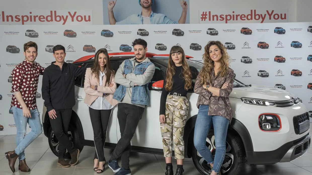 Aitana, Ana Guerra, Alfred, Myriam, Agoney, Cepeda y Roi, embajadores del nuevo Citroën C3 Aircross
