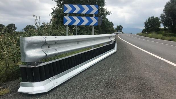 Neumáticos que salvan vidas: los motoristas ya no tendrán que temer a los guardarraíles