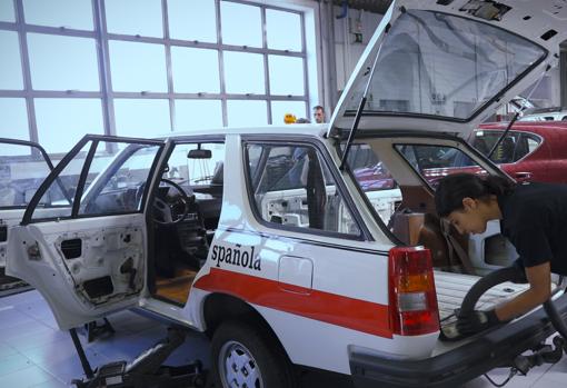 El «coche fantástico» de Cruz Roja Española vuelve a la vida