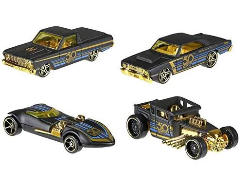 Colección «Black&Gold» de Hot Wheels