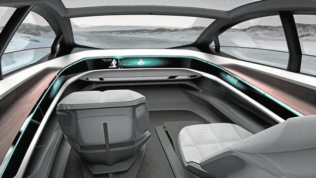 Adiós al volante y a los pedales: cómo serán los vehículos en el futuro
