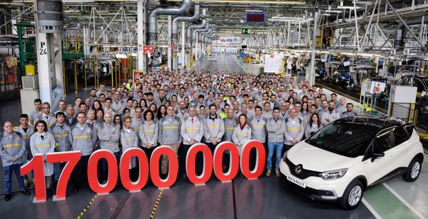 Diecisiete millones de Renault españoles