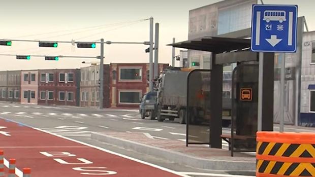 K-City, la ciudad «fake» donde se pone a prueba el coche del futuro