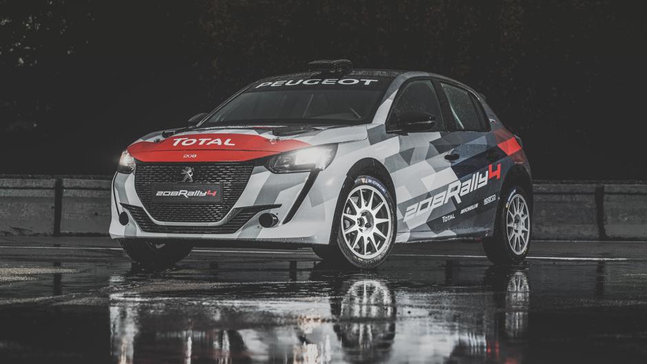 El Peugeot 208 Rally 4 se estrena a nivel mundial en España