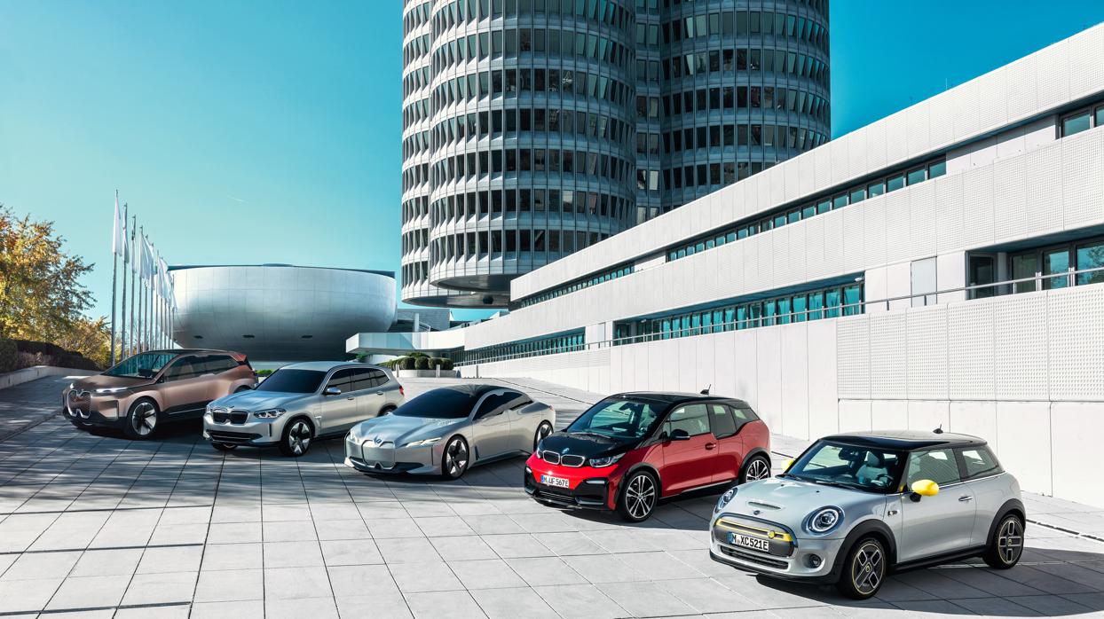 Mini Cooper SE, BMW i3 y los «concept» i4, iX3 e iNEXT