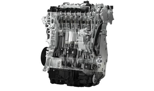 Estructura de un motor Skyactiv-X