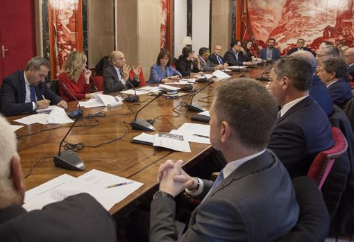 Primera reunión de los miembros de esta primera Alianza por la Seguridad Vial