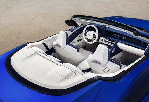 Lexus LC Cabrio: rebosa deportividad y elegancia