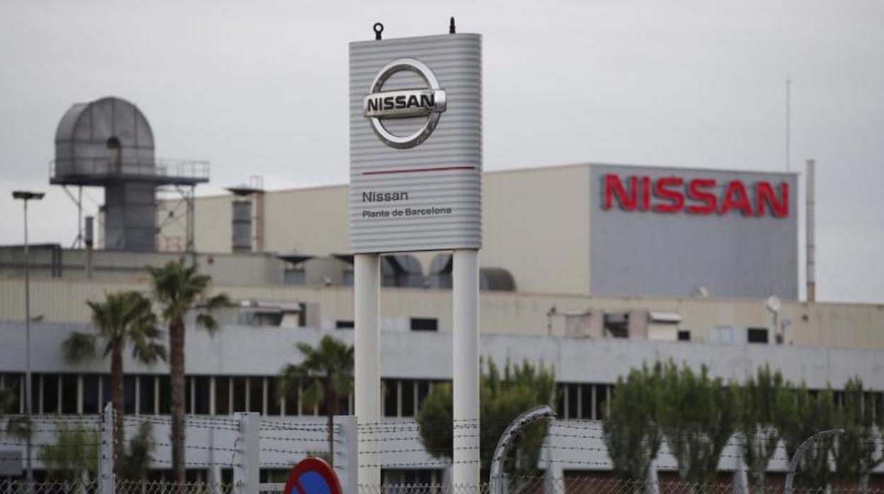 Vista exterior de la planta de Nissan en la zona franca de Barcelona