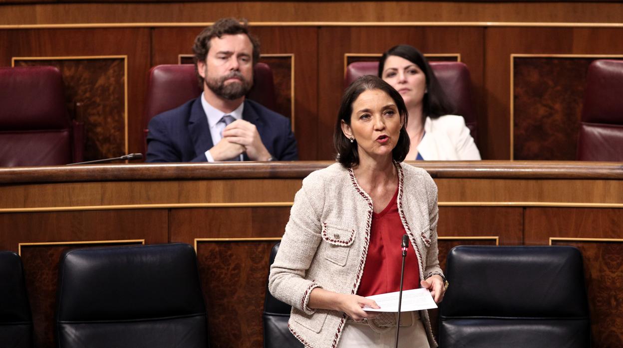 Reyes Maroto, en el Congreso