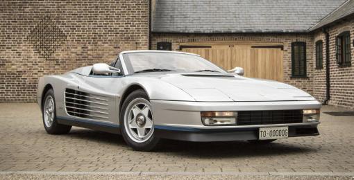 El spider Testarossa de 1986