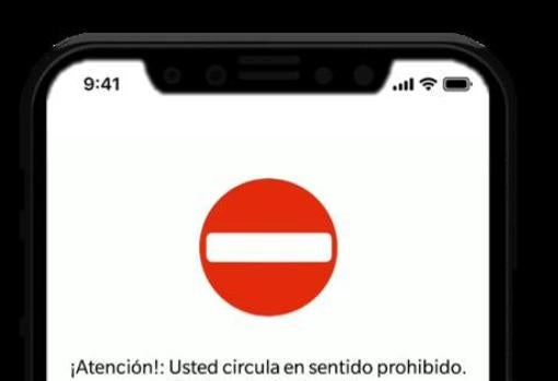 La app que te puede salvar de chocar contra un conductor suicida