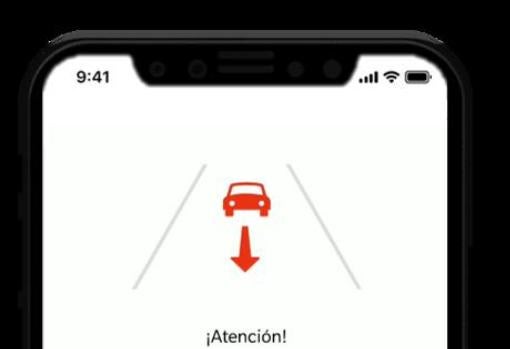 La app que te puede salvar de chocar contra un conductor suicida