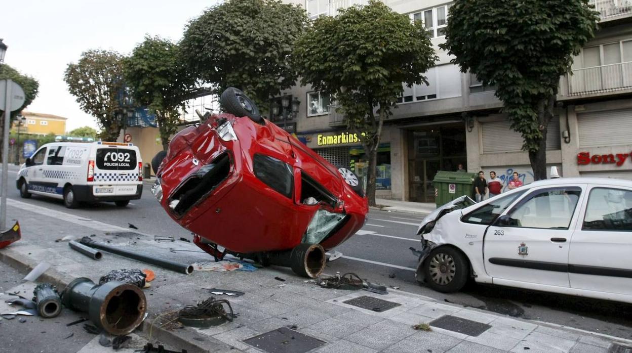 Accidente de tráfico en Sevilla