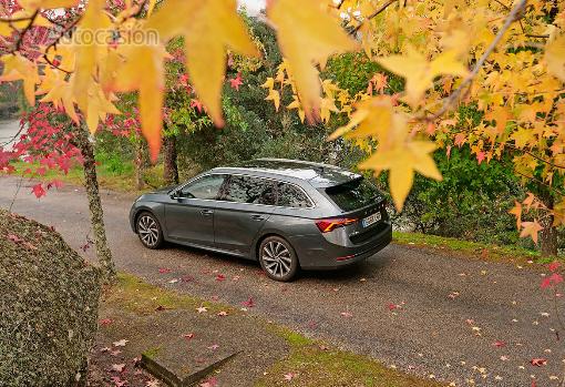 El Octavia Combi no envidia nada a los modelos de Audi en diseño y acabados.