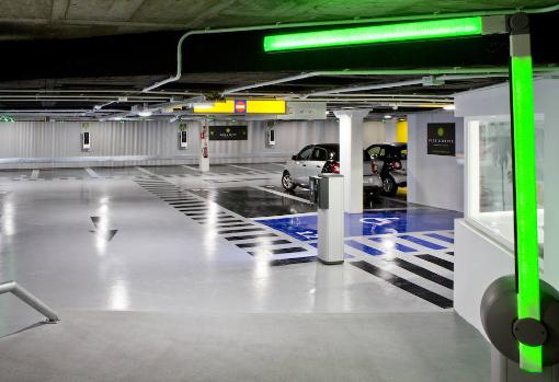 Abre en Madrid un parking que podrá ofrecer todas sus plazas con carga eléctrica