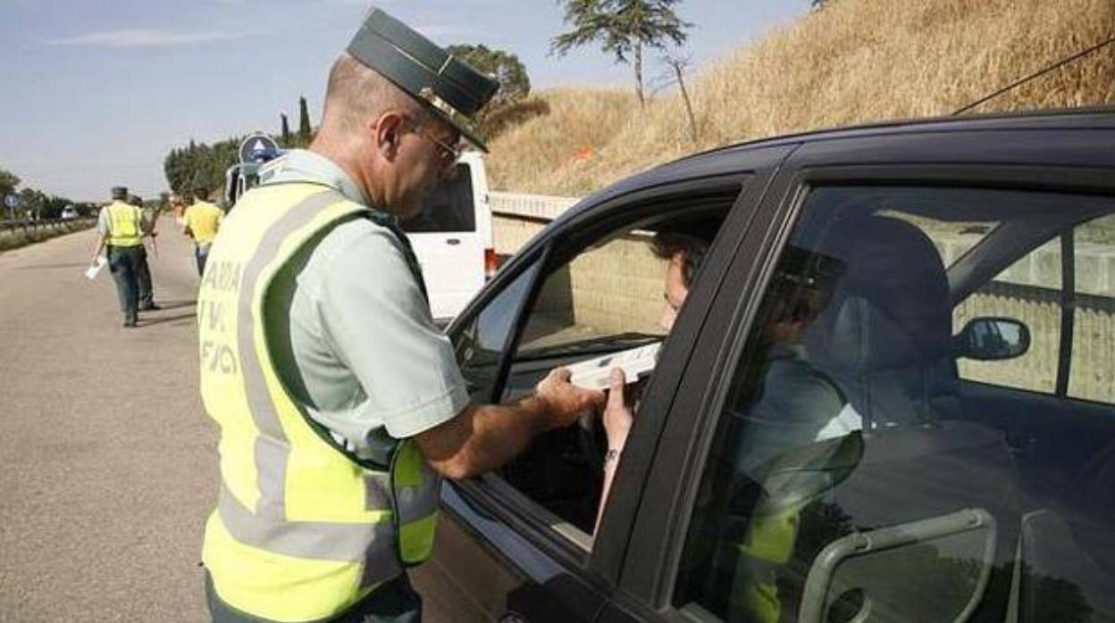 Control de alcoholemia en carretera