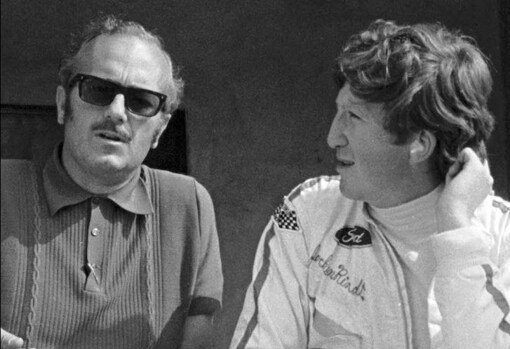 Jochen y Colin Chapman