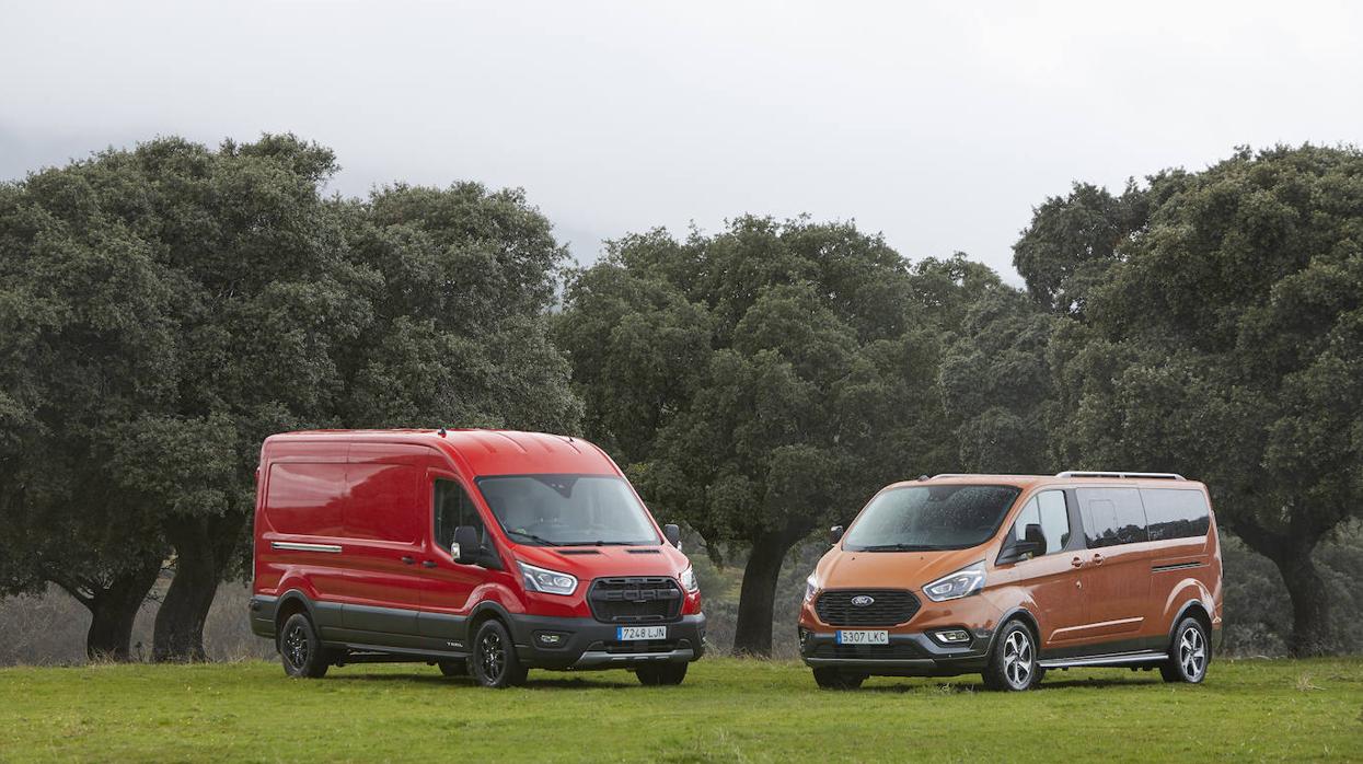 Nuevas Ford Transit Trail y Tourneo Active: una capacidad sin límites y eficiente