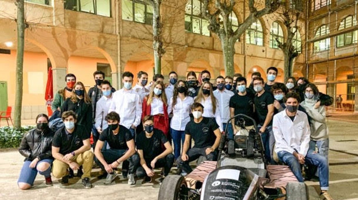 Así es el coche de carreras diseñado por un grupo de estudiantes españoles