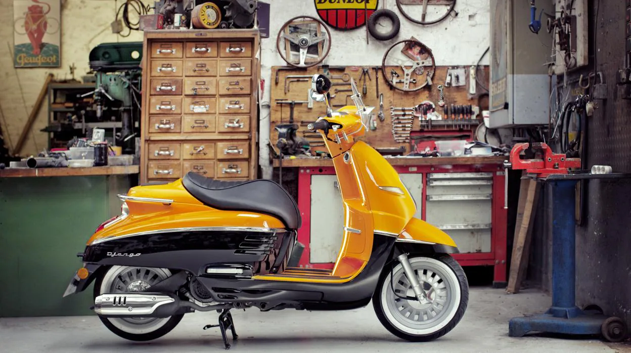 Peugeot Motocycles lanzará dos nuevos colores de su famoso scooter neo-retro Django