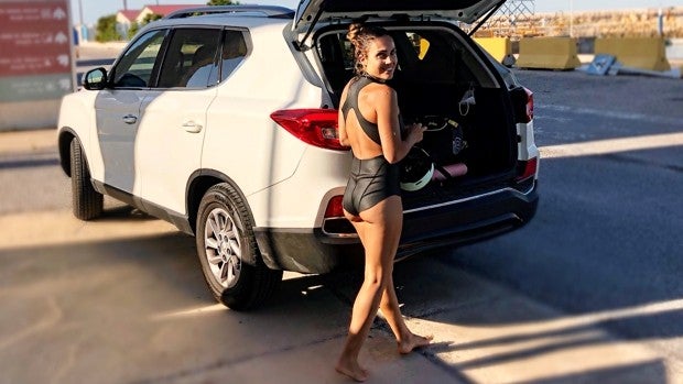 El coche de Blanca Manchón: «Prefiero ir al volante sin duda, me suelo marear bastante»