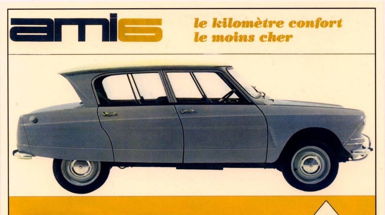 Citroën Ami6, el coche que nació del lápiz del diseñador Flaminio Bertoni