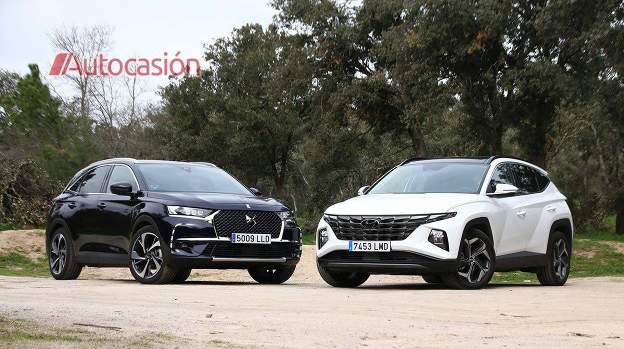 Hyundai Tucson vs. DS7 Crossback: dos SUV electrificados frente a frente